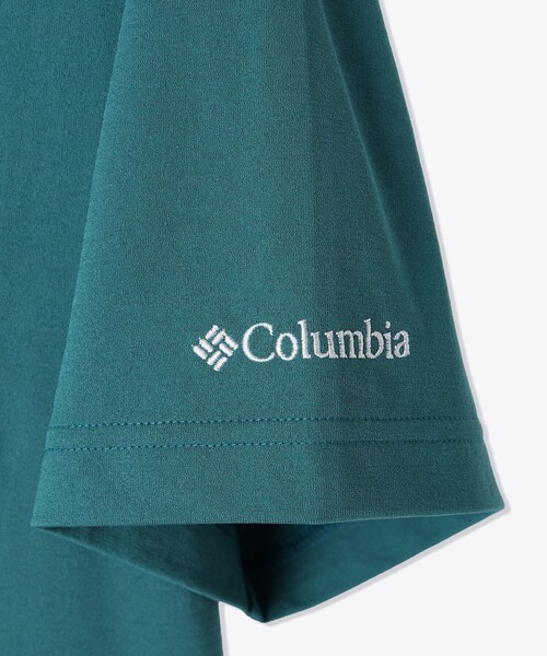 Columbia/ レイリバースプリットラグラングラフィックショートスリーブTシャツ /コロンビア コロンビア COLUMBIA レイリバースプリットラグラングラフィック