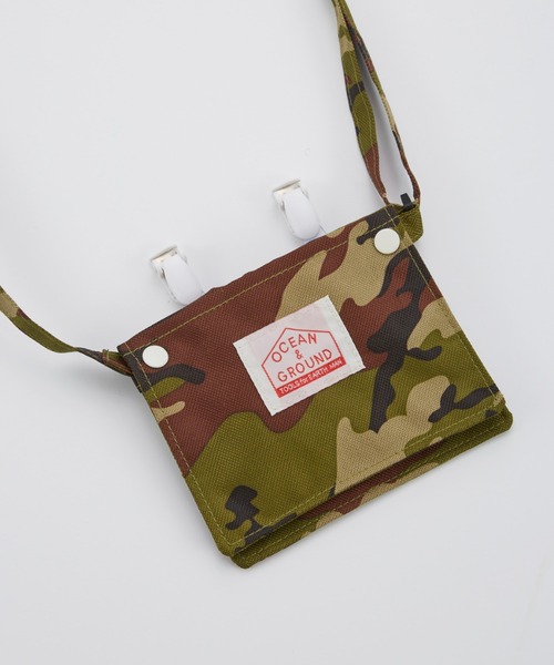 Ocean&Ground（オーシャン&グラウンド）の「2WAY移動ﾎﾟｹｯﾄBAG CAMO（ショルダーバッグ・キッズ・カモフラージュ・FREE）」の2枚目の写真
