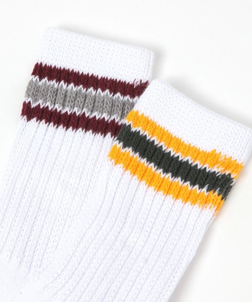 LEPSIM（レプシィム）の「【KIDS】【Healthknit／ヘルスニット】ラインソックス3P　419334（ソックス/靴下・キッズ・その他・SMALL/MEDIUM）」の6枚目の写真