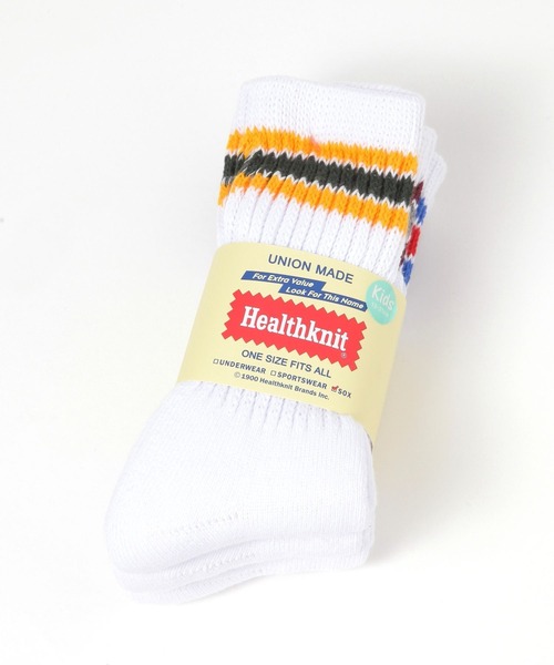 LEPSIM（レプシィム）の「【KIDS】【Healthknit／ヘルスニット】ラインソックス3P　419334（ソックス/靴下・キッズ・その他・SMALL/MEDIUM）」の7枚目の写真