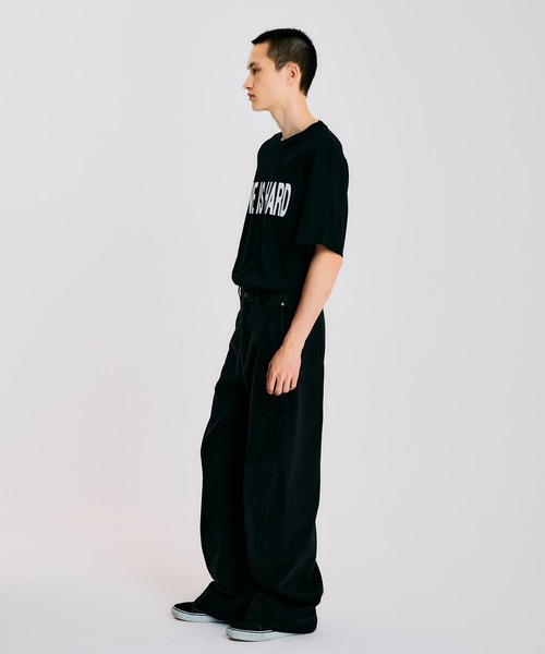 NOISE MAKER（ノイズメーカー）の「《ユニセックス》LOVE IS HARDプリントオーバーサイズTEE（Tシャツ/カットソー・メンズ・ブラック/ホワイト・XL/L/M）」の13枚目の写真