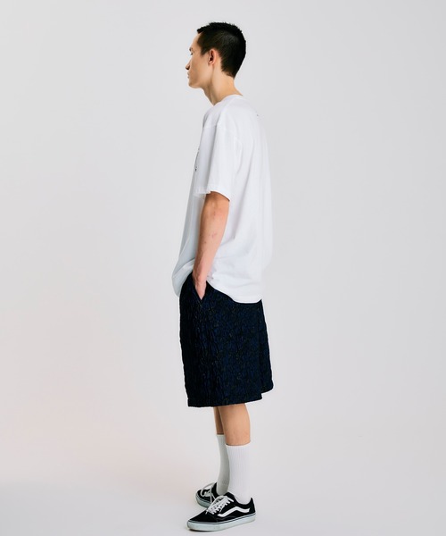 NOISE MAKER（ノイズメーカー）の「《ユニセックス》LOVE IS HARDプリントオーバーサイズTEE（Tシャツ/カットソー・メンズ・ブラック/ホワイト・XL/L/M）」の8枚目の写真