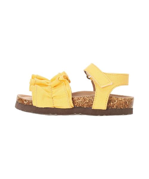Samansa Mos2 Lagom（サマンサモスモスラーゴム）の「フリルサンダル（サンダル・キッズ・イエロー/ピンク・15cm/18cm/17cm/16cm）」の5枚目の写真