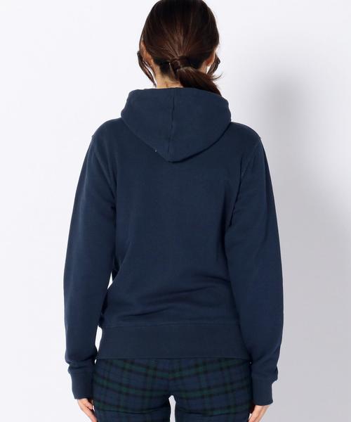 coen(コーエン)の「裏毛ダブルジップパーカー(パーカー・レディース・ホワイト/グレー/ネイビー・LARGE/MEDIUM)」の4枚目の写真