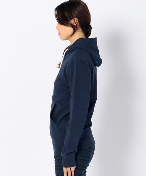 coen(コーエン)の「裏毛ダブルジップパーカー(パーカー・レディース・ホワイト/グレー/ネイビー・LARGE/MEDIUM)」の6枚目の写真