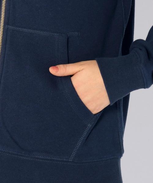 coen(コーエン)の「裏毛ダブルジップパーカー(パーカー・レディース・ホワイト/グレー/ネイビー・LARGE/MEDIUM)」の11枚目の写真