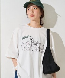 FREAK'S STORE（フリークスストア）の「限定展開　ダルメシアン プリント 半袖 Tシャツ（Tシャツ/カットソー）」