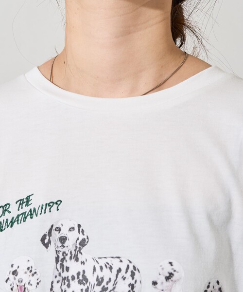 半袖 Tシャツ ダルメシアン オーバーサイズ 半袖Tシャツ 半T セール】限定展開 ダルメシアン プリント 半袖 Tシャツ（Tシャツ