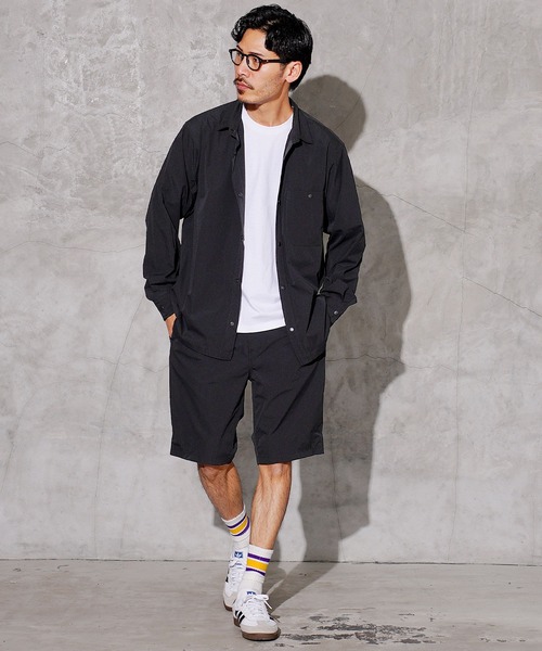 jiggys shop（ジギーズショップ）の「ポリエステルタフタ イージー ショートパンツ（その他パンツ・メンズ・チャコールグレー/ブラック/カーキ/ベージュ・SMALL/MEDIUM/LARGE/X-LARGE）」の10枚目の写真