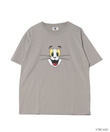 【公式】トムとジェリー　吸水速乾　フェイスプリントTシャツ