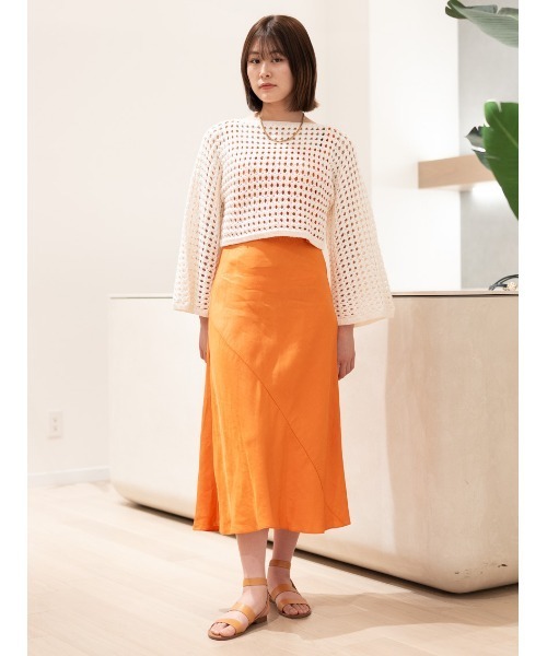 ◆KAREN MILLEN◆ ビスコース リネン花柄織 りマキシドレス ☆Karen Millen☆ビスコースリネン織りマキシウエディングドレス