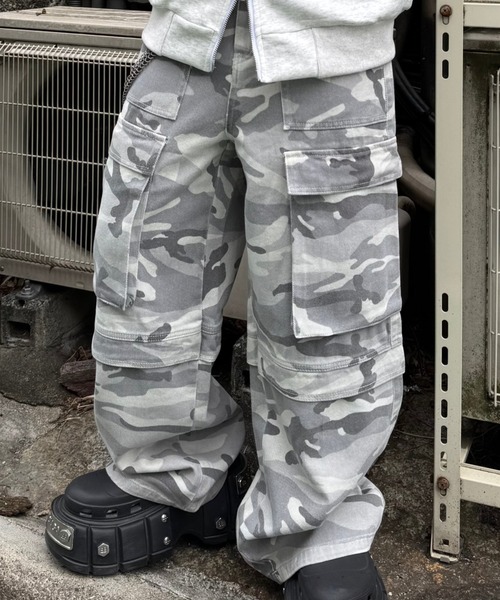 gray camouflage pants（その他パンツ）｜KsG（ケーエスジー）の