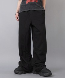 SPINNS | ボリュームワイドスウェットパンツ/ユニセックス/ドローコード付き(その他パンツ)