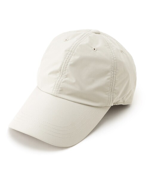 SHOO・LA・RUE(シューラルー)の「【UPF50+/UVカット/遮熱/遮光】後ろドロストキャップ【サイズ調整】(キャップ・レディース・ブラック/ブルー系その他/アイボリー・00)」の4枚目の写真
