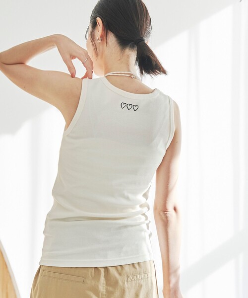 clap クラップ　百貨店限定LIMITED ハートハートクラップスリットタンク CLAP LIMITED 2024 AW – clap