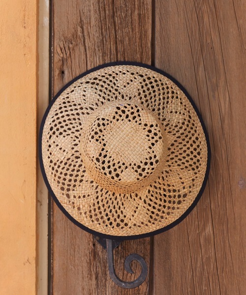 Doux archives（ドゥアルシーヴ）の「【BenelliMontacone】ストローハット（ハット・レディース・ブラック/その他・FREE）」の5枚目の写真