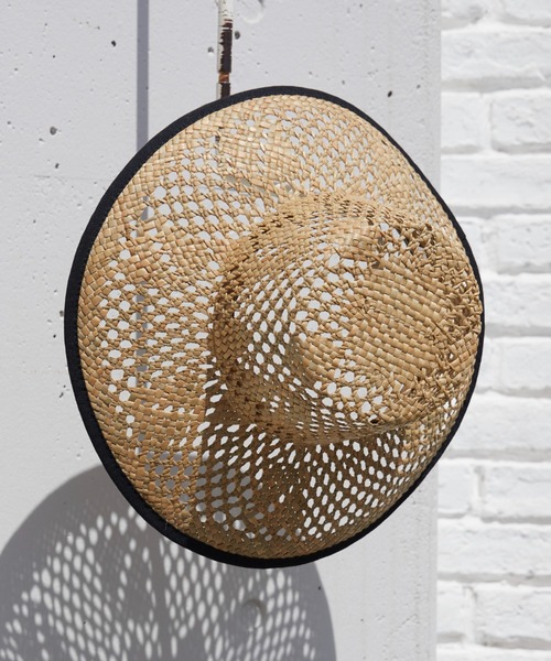 Doux archives（ドゥアルシーヴ）の「【BenelliMontacone】ストローハット（ハット・レディース・ブラック/その他・FREE）」の6枚目の写真