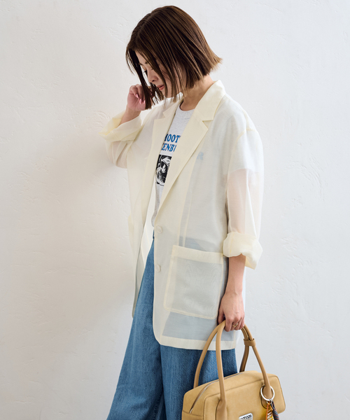 U by SPICK&SPAN（ユーバイスピックアンドスパン）の「シアーオーバー