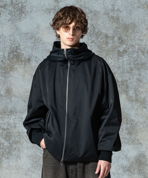 Drape High Neck Jacket / ドレープハイネックジャケット（ブルゾン