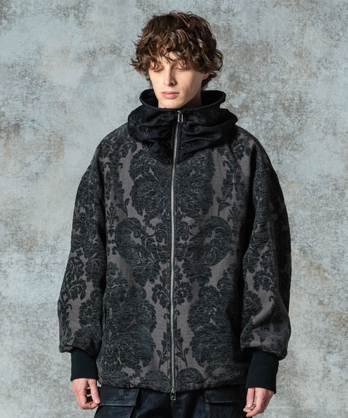 Drape High Neck Jacket / ドレープハイネックジャケット（ブルゾン