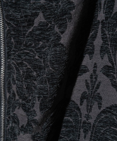 glamb（グラム）の「Drape High Neck Jacket / ドレープハイネックジャケット（ブルゾン・メンズ・ブラック/ブルー/チャコール・S/M/L）」の21枚目の写真