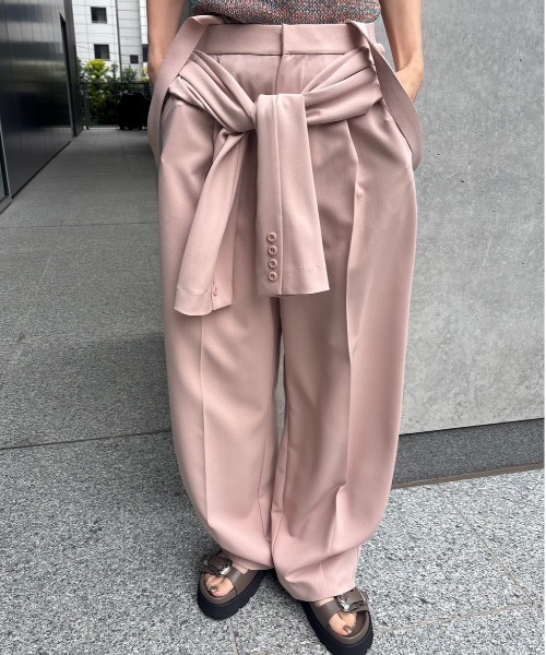 MEDI FAKE SLEEVE SUSPENDER PANTS