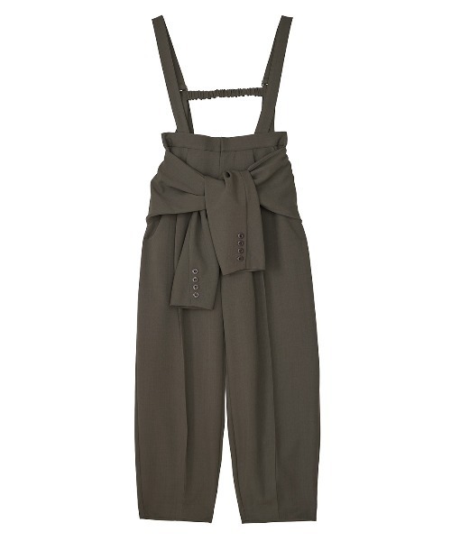 パンツ MEDI FAKE SLEEVE SUSPENDER PANTS セール】MEDI FAKE SLEEVE SUSPENDER PANTS(その他パンツ