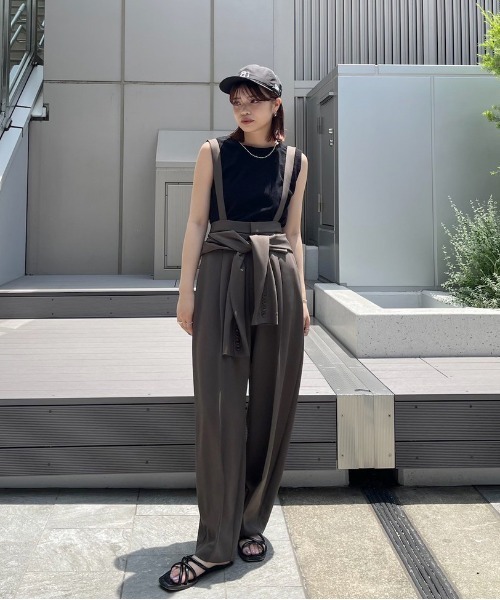 パンツ MEDI FAKE SLEEVE SUSPENDER PANTS セール】MEDI FAKE SLEEVE SUSPENDER PANTS（その他パンツ