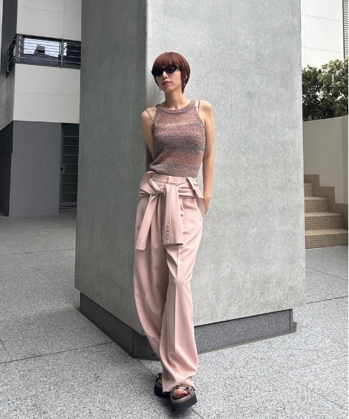 パンツ MEDI FAKE SLEEVE SUSPENDER PANTS / M セール】MEDI FAKE SLEEVE SUSPENDER PANTS（その他パンツ