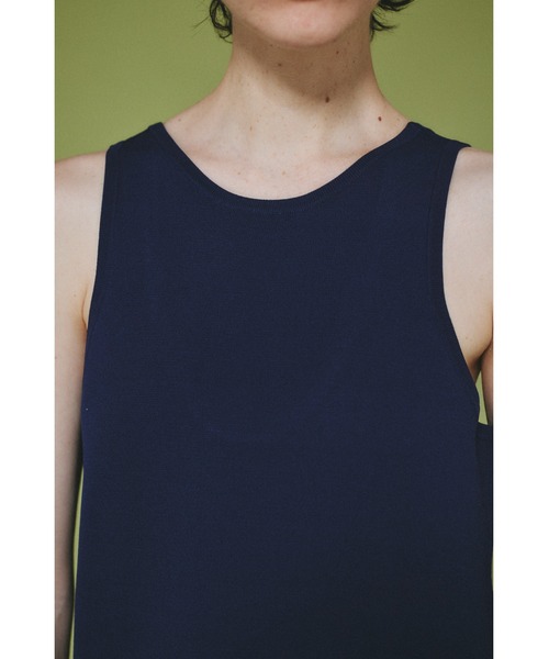 HeRIN.CYE(ヘリンドットサイ)の「Border hem one piece ボーダーヘムワンピース(ワンピース・レディース・ブラウン/ネイビー/オフホワイト・36/38)」の12枚目の写真