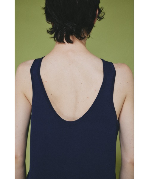 HeRIN.CYE(ヘリンドットサイ)の「Border hem one piece ボーダーヘムワンピース(ワンピース・レディース・ブラウン/ネイビー/オフホワイト・36/38)」の13枚目の写真