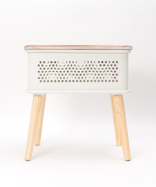 LBC(エルビーシー)の「【WEB限定】トランク ストレージテーブル(インテリア雑貨・レディース・ホワイト/シルバー系・FREE)」の9枚目の写真