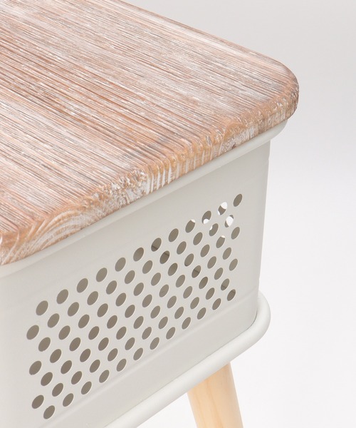 LBC(エルビーシー)の「【WEB限定】トランク ストレージテーブル(インテリア雑貨・レディース・ホワイト/シルバー系・FREE)」の12枚目の写真