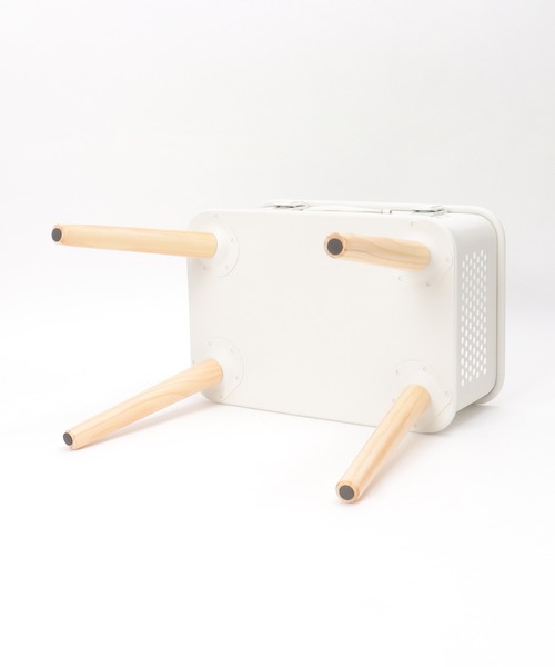 LBC(エルビーシー)の「【WEB限定】トランク ストレージテーブル(インテリア雑貨・レディース・ホワイト/シルバー系・FREE)」の13枚目の写真