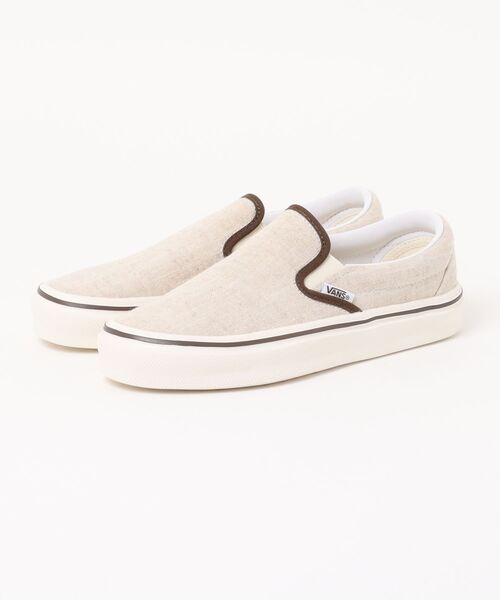 【VANS】 ヴァンズ SLIP ON LITE NATURAL/WHISPER 国内発送 VANS ヴァンズ SLIP ON LITE スリッポンライト V98 LITE HEMP