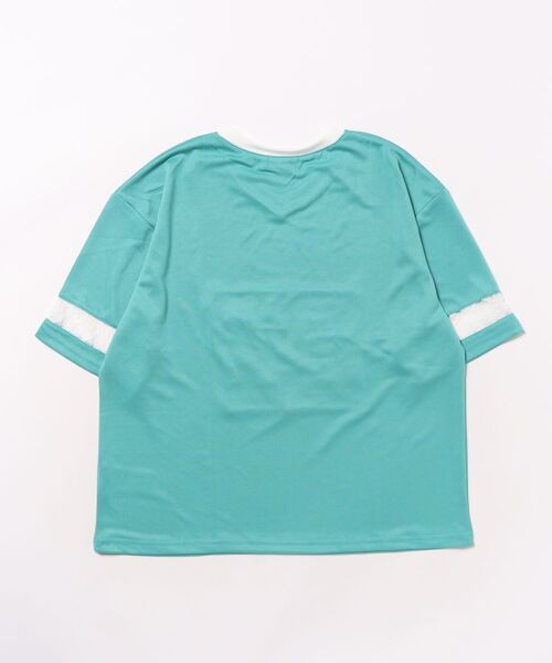 RICH MIX（リッチミックス）の「RICHMIX ナンバーBIGTシャツ【接触冷感】（Tシャツ/カットソー・キッズ・グリーン/サックスブルー・160/150/140/130）」の11枚目の写真