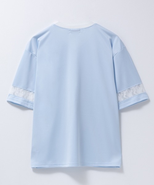 RICH MIX（リッチミックス）の「RICHMIX ナンバーBIGTシャツ【接触冷感】（Tシャツ/カットソー・キッズ・グリーン/サックスブルー・160/150/140/130）」の6枚目の写真