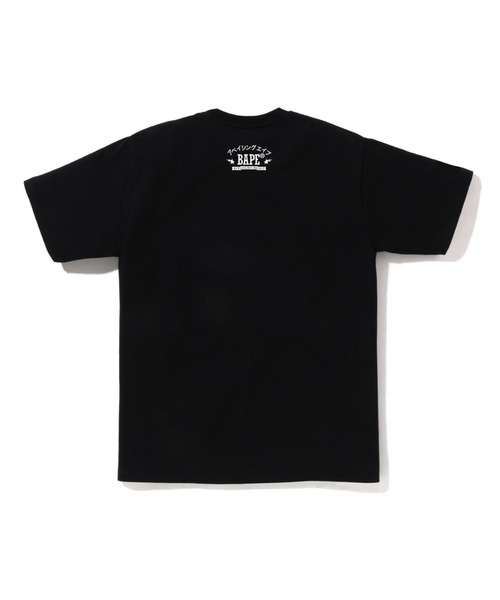 【激レア】ア ベイシング エイプ Tシャツ サイズXLブラック ビックロゴ ア ベイシング エイプ A BATHING APE ×KAWS カウズ ABCサル迷彩