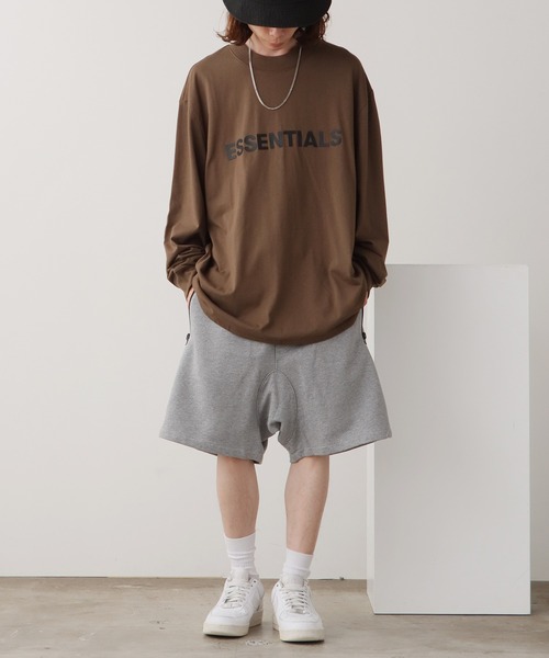 FOG ESSENTIALS（エフオージーエッセンシャルズ）の「FOG ESSENTIALS/エッセンシャルズ SHORTS(ZIP) ショートパンツ メンズ 夏物 夏服（その他パンツ・メンズ・アイボリー/ベージュ/ヘザーグレー・XXL/XL/L）」の12枚目の写真