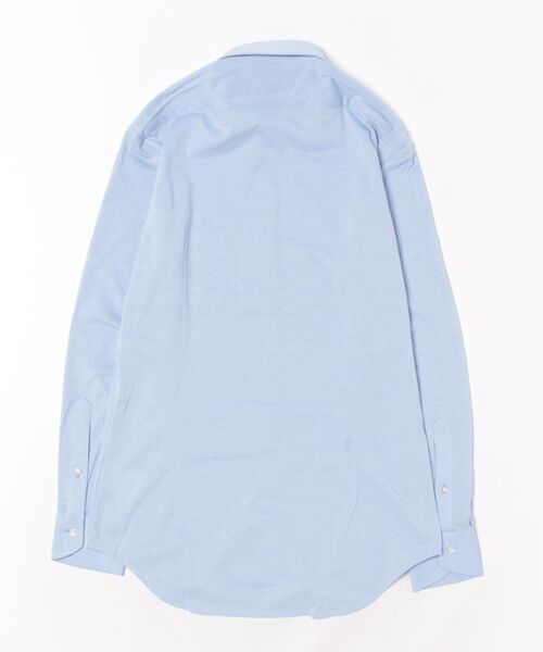  j.n.r.d（ジェー・エヌ・アール・ディー）の「ニットドレスシャツ（シャツ/ブラウス・メンズ・サックスブルー/ホワイト・LL/M）」の3枚目の写真