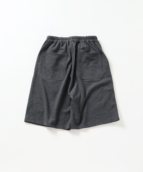 JOURNAL STANDARD relume(ジャーナルスタンダード レリューム)の「コンパクトループ ダブル ニー スウェットショーツ(その他パンツ・メンズ・アイボリー/ライトグレー/ブラックミックス・MEDIUM/LARGE)」の10枚目の写真