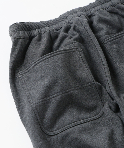 JOURNAL STANDARD relume(ジャーナルスタンダード レリューム)の「コンパクトループ ダブル ニー スウェットショーツ(その他パンツ・メンズ・アイボリー/ライトグレー/ブラックミックス・MEDIUM/LARGE)」の13枚目の写真