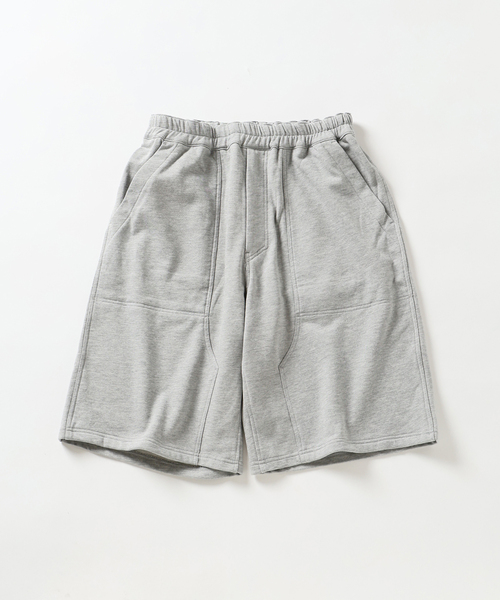 JOURNAL STANDARD relume(ジャーナルスタンダード レリューム)の「コンパクトループ ダブル ニー スウェットショーツ(その他パンツ・メンズ・アイボリー/ライトグレー/ブラックミックス・MEDIUM/LARGE)」の16枚目の写真