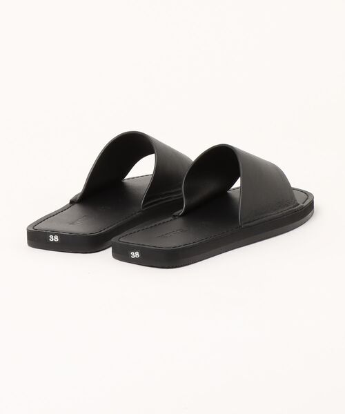 DRESSLAVE（ドレスレイブ）の「waa.studios / GO SANDALS(レザーフラットサンダル 31WA0D21G1/2)（サンダル・レディース・ブラウン/ブラック・39/38）」の12枚目の写真