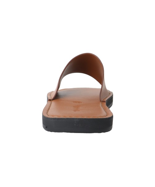 DRESSLAVE（ドレスレイブ）の「waa.studios / GO SANDALS(レザーフラットサンダル 31WA0D21G1/2)（サンダル・レディース・ブラウン/ブラック・39/38）」の5枚目の写真