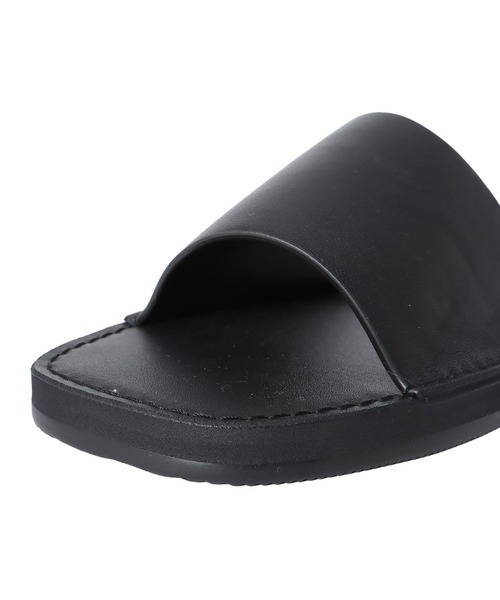 DRESSLAVE（ドレスレイブ）の「waa.studios / GO SANDALS(レザーフラットサンダル 31WA0D21G1/2)（サンダル・レディース・ブラウン/ブラック・39/38）」の11枚目の写真