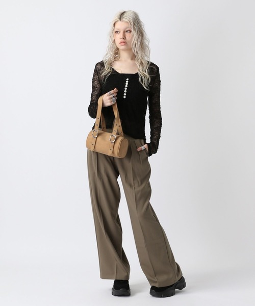 Editionスラックス2025ss セール】【2025SS】タックスラックス（スラックス）｜FOREVER 21