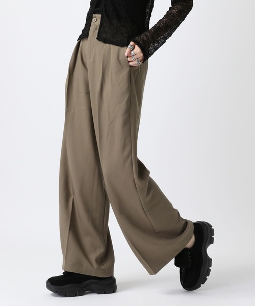 FOREVER 21(フォーエバー トゥエンティーワン)の「【2025SS】タックスラックス(スラックス・レディース・ブラック/ベージュ・MEDIUM/SMALL)」の17枚目の写真