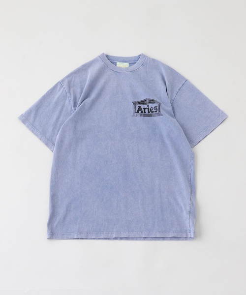 セール】ARIES / アリーズ AGED ANCIENT TEMPLE SS TEE AR60031