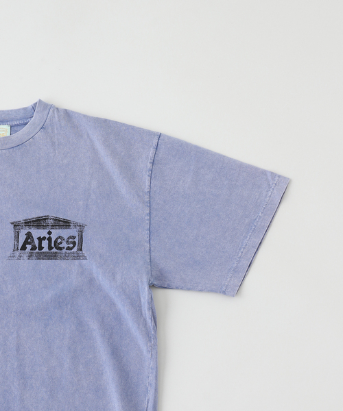 ARIES(アリーズ)の「ARIES / アリーズ AGED ANCIENT TEMPLE SS TEE AR60031.03(Tシャツ/カットソー・メンズ・ブルー系その他・SMALL)」の3枚目の写真